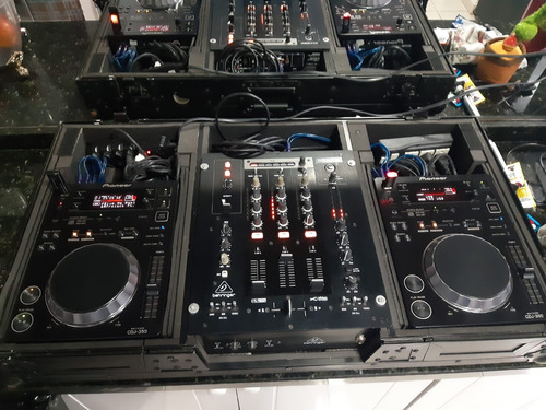 Par Cdj 350 + Mixer + Case