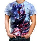 Camiseta Camisa Personalizada Hidan Akatsuki Kakuzo Naruto 5