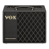 Amplificador Vox Vtx Series Vt20x Valvular Para Guitarra De 20w Cor Preto
