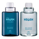 Refil Desodorante Masculino Kaiak Tradicional + Oceano 100ml