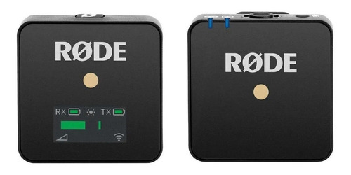 Microfone Rode Wireless Go Condensador Omnidirecional Cor Preto