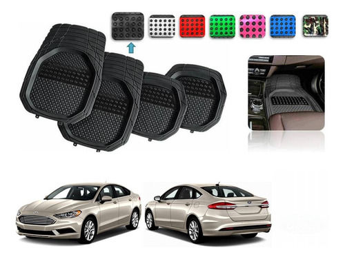 Tapetes 4pz Charola 3d Color Ford Fusion 2013 A 2018 2019 20