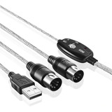 Cable Midi A Usb Interfaz Convertidor