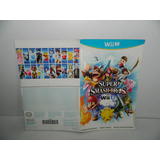 So O Manual Do Jogo Super Smash Bros For Wiiu Nintendo Wiiu