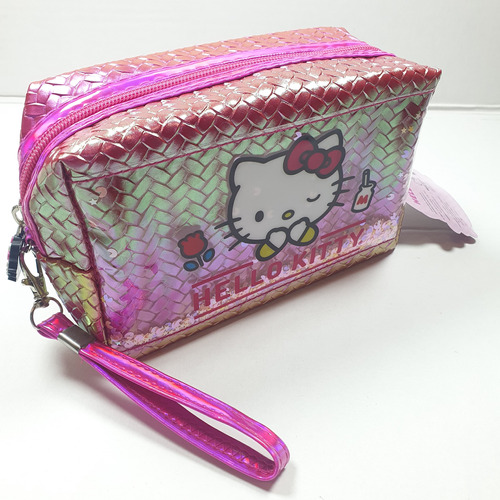 Estuche O Cosmetiquero Hello Kitty Color Metals Sanrio 