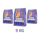 Alimento Iams Kitten Gatito Sabor Pollo Combo De 9 Kg