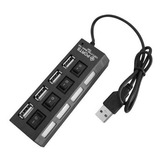 Hub Usb 2.0 4 Portas Alta Velocidade Pendrive Mouse Teclado