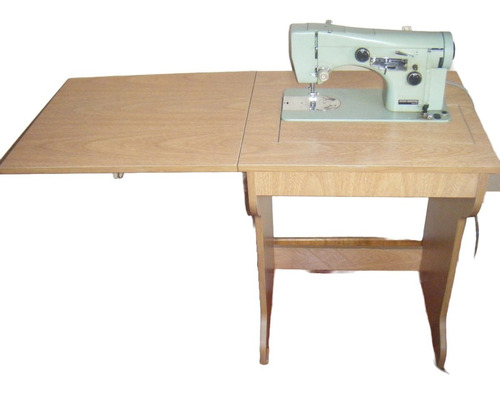 Maquina Coser Necchi Lycia Mark Mueble Madera - Sin Envio