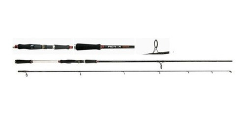 Caña De Pescar Rapala Fiction 300 20-70g / Señuelo Liviano