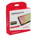 Hyperx Pudding Keycaps - Juego De Teclas Pbt De Doble