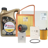 Kit 4 Filtros + Aceite Total 9000 P/ Peugeot Partner 1.6 Hdi