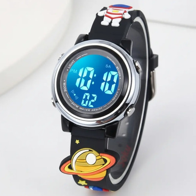 Reloj LED Infantil Sokustore Impermeable Digital Alarma Correa Astronauta | Envío gratis