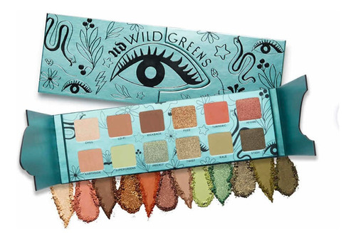 Wild Greens Urban Decay Palette Nueva Y Original