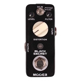 Micro Pedal De Guitarra Mooer Black Secret Distortion