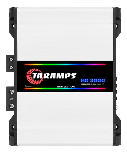  Modulo Amplificador Taramps Hd 3000 Rgb Led Hd3000 W Rms 