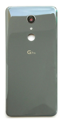 Tapa Trasera De Batería De LG G7 Fit Lm-q850 Gris Con Lente