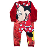 Pijama Niñas Enterito Polar Disney Minnie Mouse Mundo Manias