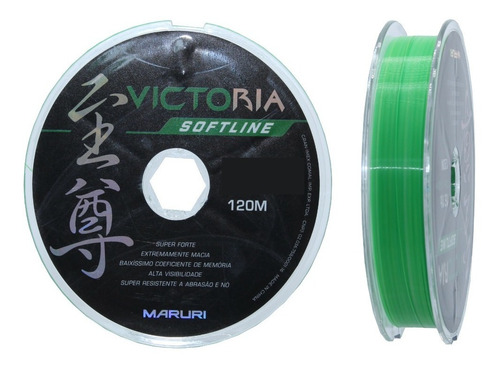 Linha Pesca Monofilamento Victoria Maruri 0.33mm 7,3kg 120m Cor Verde