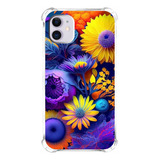 Capa Capinha Flores Floral 0011