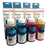 Combo 4 Colores Tinta Universal Sistema Continuo 100ml Coprn