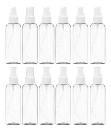 12pcs Botellas 100ml Plasticas Spray Aerosol