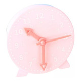 4 Reloj De Recursos De Aprendizaje - Mini Reloj Con Rosado