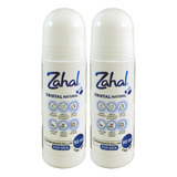 Duo Zahal Desodorante Natural Para Hombre Roll On 90 Ml