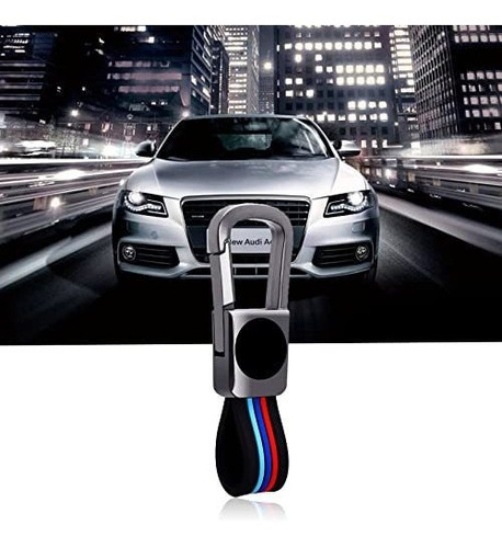 Shsbscar Car Logo Luminous Keychain Accessorie For Audi Foto 2