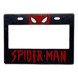 Porta Placas Moto Spider-man