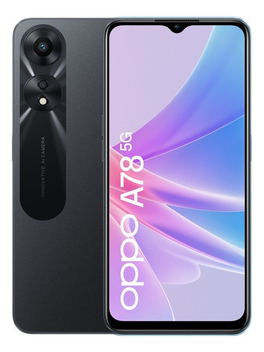 Oppo A78 128gb Dual Sim 8gb Ram 50mpx Mist Black 