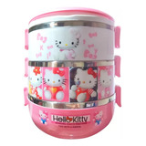 Lonchera Lunch Box Contenedor Porta Comida Térmico Kitty