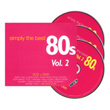 Simply The Best 80 's Vol 2 Outfield & Santana 2 Cd + Dvd