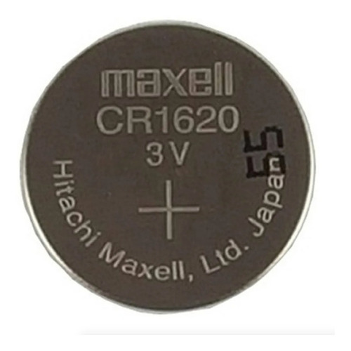 Pila Boton Cr1620 Maxel Bateria Litio Cr 1620 X 5 Unidades