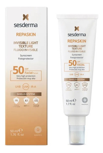 Sesderma Repaskin Fluido Invisible Spf 50+   50 Ml