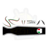  Kit Capacete Adesivos Agv Blade Start Italia + Brinde