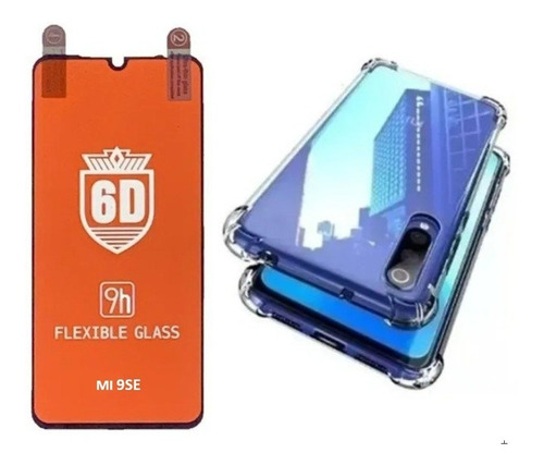 Capa Capinha Para Xiaomi Mi 9 Se + Película Nano Gel  5d 9d