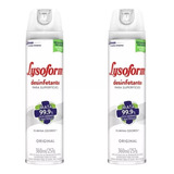 2 Lysoform Aerosol Spray Original 360ml Pronta Entrega 