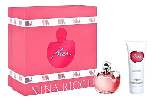 Nina Ricci  Estu Edt 80ml+loc100ml (caja Rosa) Silk Perfumes