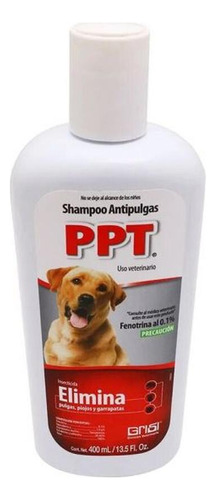 Shampoo Ppt Antipulgas 400ml Fragancia Avena