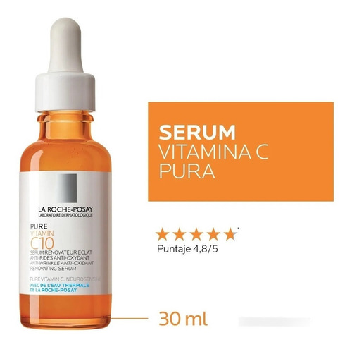 Sérum Facial La Roche Posay Pure Vitamin C10 30 Ml