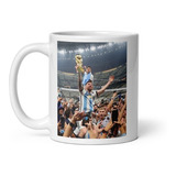 Taza Lionel Messi Campeon Mundial Qatar 2022 Argentina #02