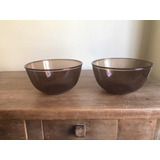 2 Bowls Pyrex Corning Vintage Color Violeta.