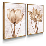 Quadro Decorativo Flor Flores Para Sala Moderna Quarto Casal