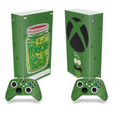 Skin Para Xbox Series S Adesivo Vertical - Modelo 023