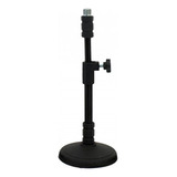 Pedestal Visao De Mesa Mps2bk Com Tubo Telescopico Pq Preto