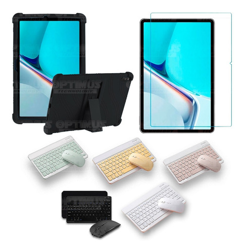 Vidrio + Estuche + Teclado Para Huawei Matepad 11 2021