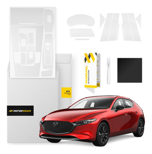 Kit Completo Protección Ppf Premium Int Ext Mazda 3 2019-22