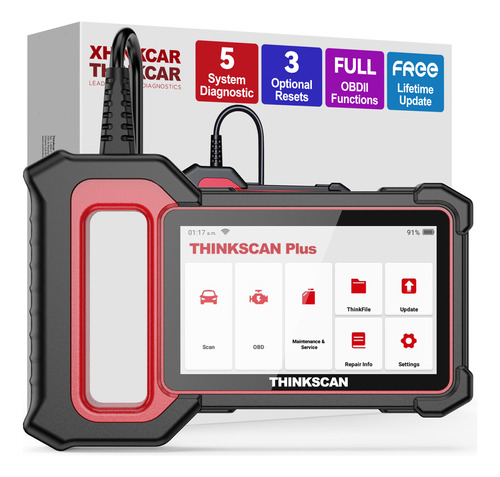 Escáner Obd2 Thinkcar Thinkscan Plus S4 Abs/srs/tcm/ecm/bcm