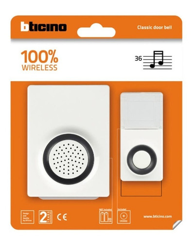 Timbre Inalambriuco Essential 100 Mts Bc