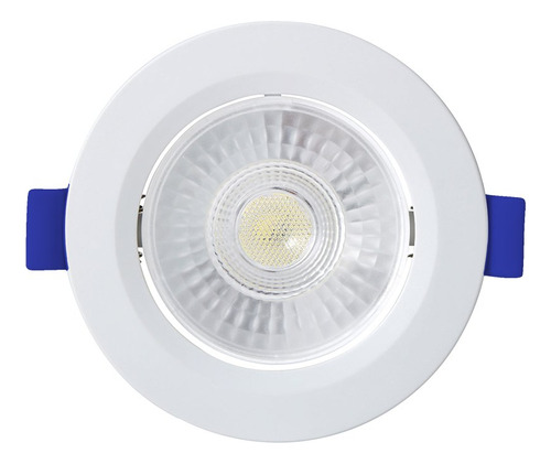 Spot Blumenau De Led Embutir 3w Mr11 Branco Redondo 110v/220